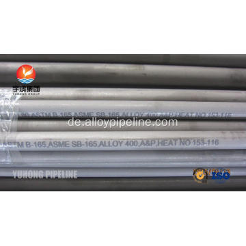 SB163 / SB165 MONEL400 N04400 NICKEL LUGOY PIPE